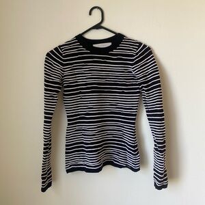 Dion Lee stripe textured long sleeve